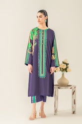 2-Pc Lawn Printed Shirt With Straight Printed Trouser CPM23-17